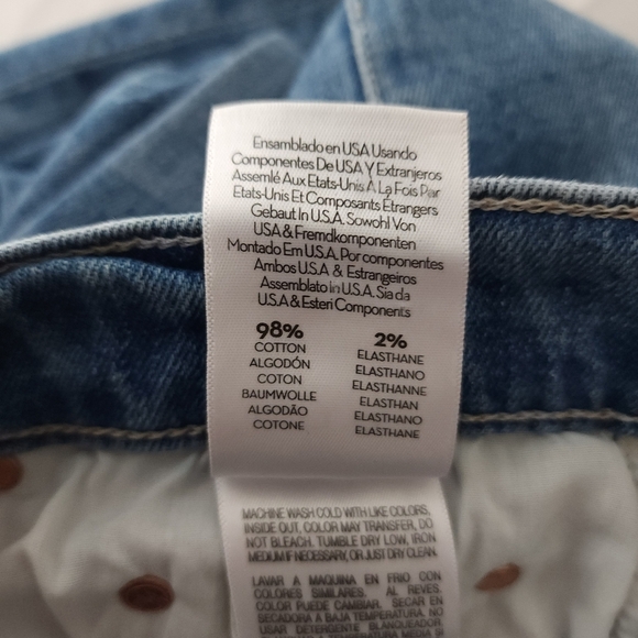 Mother The Pixie Tomcat Crop Jeans in Not Cut & Pasted Jeans - Picture 6 of 9